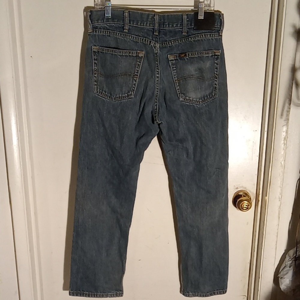 Men's Jeans Blue No Stretch 34- 29